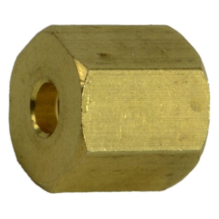 Midwest Fastener 1/8" Brass Compression Nuts 10PK 35681